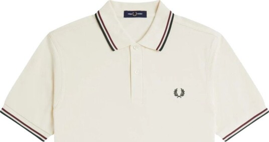Fred Perry, Herre, Topper, Hvit, XL,