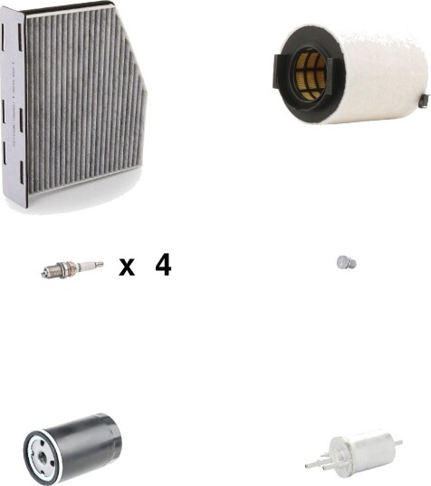 Servicepakke RIDEX 4682P6705