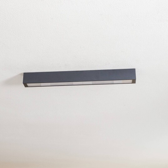 Euluna Taklampe Straight graphite 62 cm