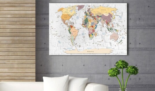 Tavle Walls Of The World 90X60 Artgeist sp. z o. o.