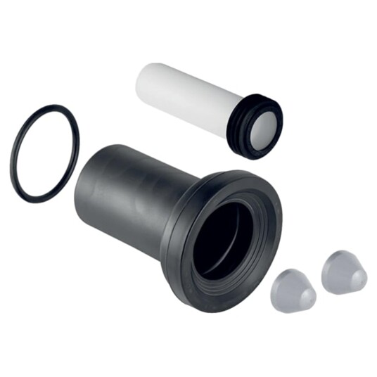 Geberit Klosettilslutning Sett for Vegghengt WC – 18,5 cm Plast