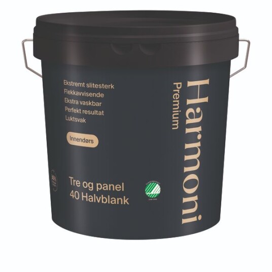 Harmoni Oljemaling Premium 40 Hvit 2,7l Harmoni Oljemaling Premium 40 Hvit 2,7l
