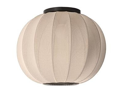 Made By Hand Knit-Wit Rund Taklampe Ø45 Sand Stein