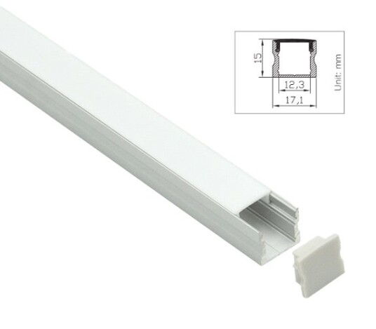 Hercules 12 Aluprofil 2m I/U