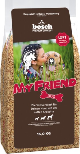 Bosch My Friend Soft Tørrfôr 15kg Bosch My Friend Soft Tørrfôr 15kg