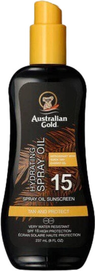 Australian Gold Carrot Oil spray SPF 15 237 ml Australian Gold Carrot Oil spray SPF 15 237 ml