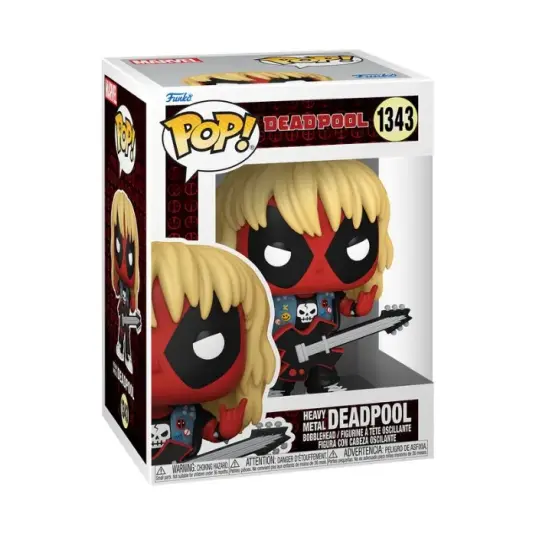Funko Pop! Vinyl Deadpool metal band figur