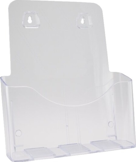 Brochure Holder Bnt A4 1 Rum Til Bord/Væg Transparent Brochure Holder Bnt A4 1 Rum Til Bord/Væg Transparent