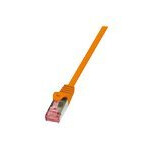 Logilink Primeline Koblingskabel Rj-45 Hann Til Rj-45 Hann 1 M Sftp Pimf Cat 6 Halogenfri Uten Hindringer Oransje