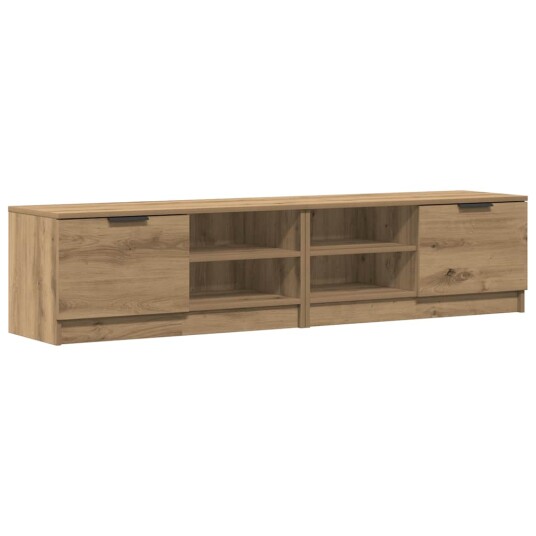 TV benker 2 stk artisan eik 80x35x36,5 cm konstruert tre