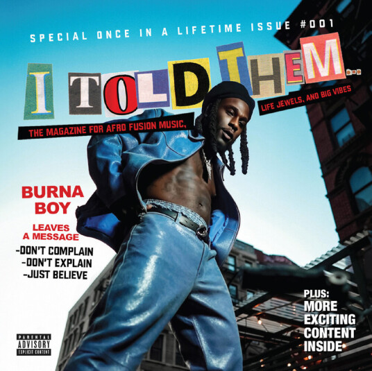 Burna Boy I Told Them CD