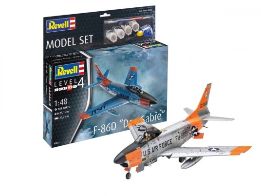 Revell Startsett 1/48 F 86D Dog Sabre