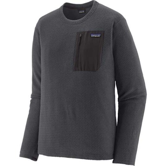 Patagonia Men"s R1 Air Crew Smolder Blue L