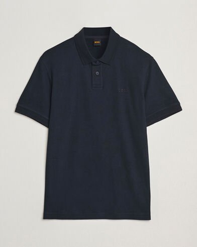 Boss ORANGE Interlock Polo Dark Blue Boss ORANGE Interlock Polo Dark Blue