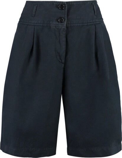 Aspesi Dame Shorts Blå S,