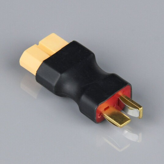 Radient 010115 BATTERY ADAPTER DEANS HCT MALE TO XT60 FEMALE