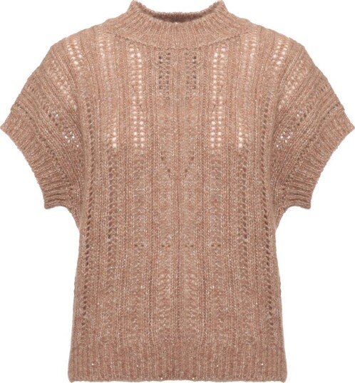 Peserico Dame Strikkevarer Beige S,