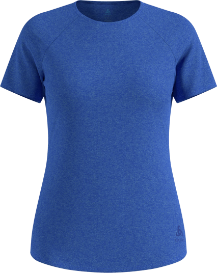 Odlo Women"s T Shirt Crew Neck S/S Essential 365 Dazzling Blue Melange XL