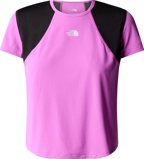 The North Face Women's Lightbright Short Sleeve Tee Violet Crocus/TNF Black S, Violet Crocus/Tnf Black