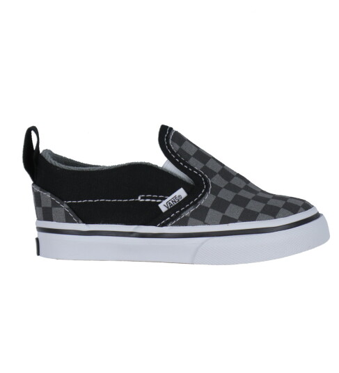 Vans Sko Slip on V sjakkbrett Svart/Grå 215 Sko