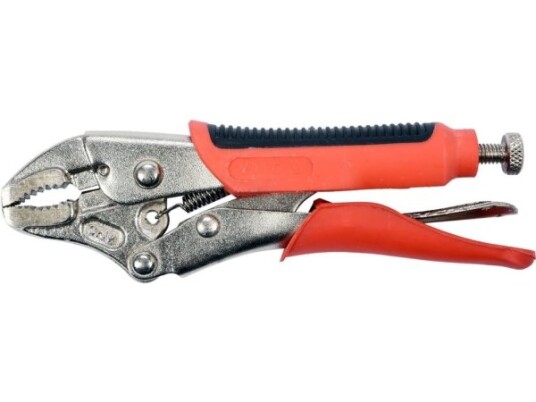 Yato YT-2153 Låsetang i Kromvanadiumstål med TPR-håndtak, 240 mm, Sort/Rød