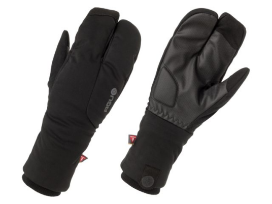 AGU winter sykkelhansker sort