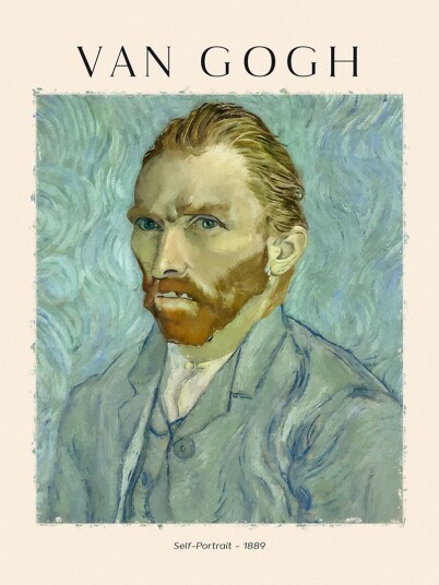 Plakat Van Gogh Selvportrett