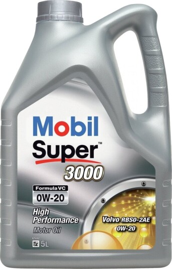 Motorolje MOBIL 0W20 SUPER 3000 VC 5L