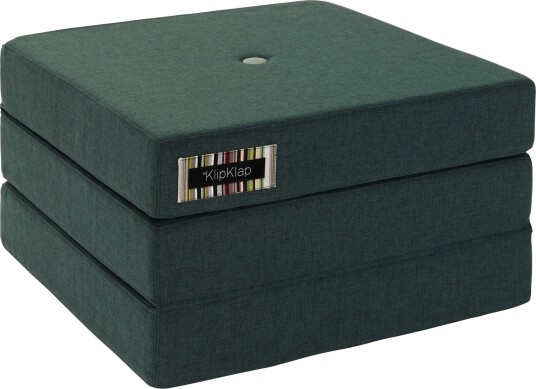 by KlipKlap 3 Fold Enkel Madrass Deep Green