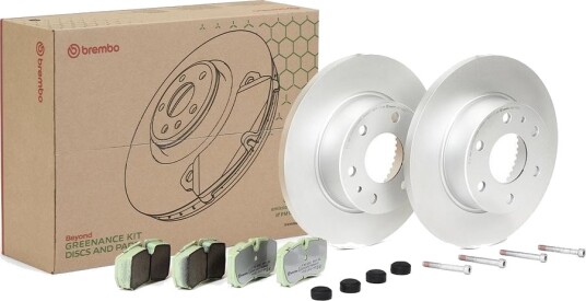 Bremseskiver og -klosser BREMBO KT 10 023