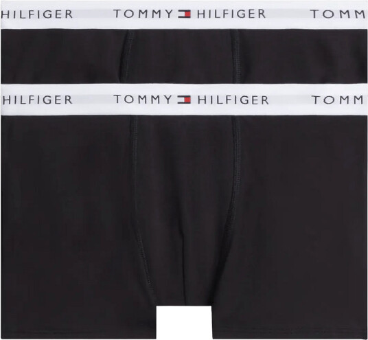 Tommy Hilfiger 2 Pack Cotton Trunk Black 152 164