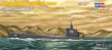 HobbyBoss 1/700 USS Gato SS 212 1941