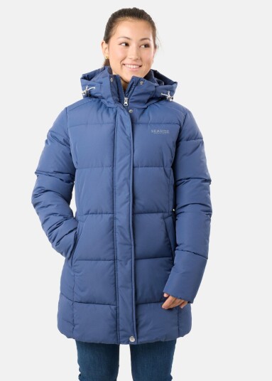 Seaside Long Island W Steel Blue 34 Vinterjakker
