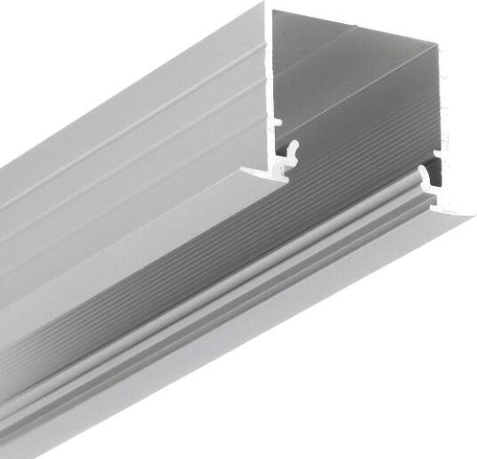 Topmet 1m aluprofil LINEA IN20 EE7F/U7 Anodisert innbygget LED skinne Topmet 1m aluprofil LINEA IN20 EE7F/U7 Anodisert innbygget LED skinne