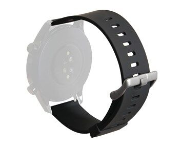 Puro Universal Silicone wristband for watch 22mm, Black