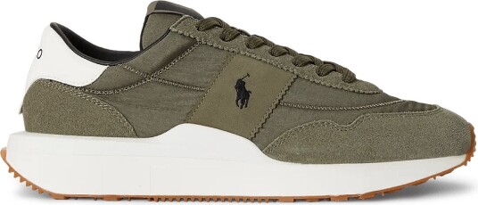 Polo Ralph Lauren Train 89 Suede Paneled Sneaker CRUISE OLIVE 46 Polo Ralph Lauren Train 89 Suede Paneled Sneaker CRUISE OLIVE 46