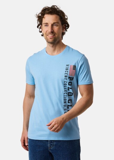 Saint Vincent Fresno Tee Lt Blue Xl T-Shirts