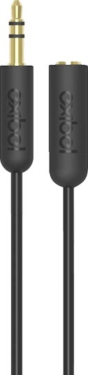Exibel 3,5 mm Aux-forlengelseskabel, 1,5 m