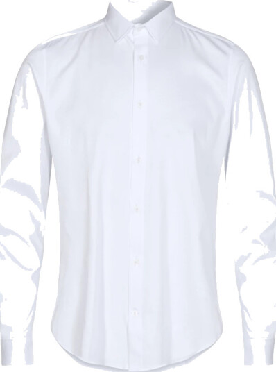 Mos Mosh Gallery Marco Crunch Jersey Shirt - White - L
