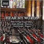 MediaTronixs Hear My Words (Allwood, Goode, Eton College Chapel Choir) CD (2008) Pre-Owned