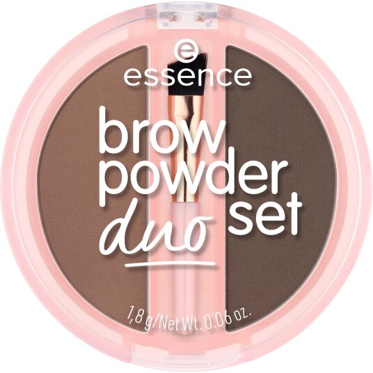 essence Brow Powder Duo Set 02 Medium essence Brow Powder Duo Set 02 Medium
