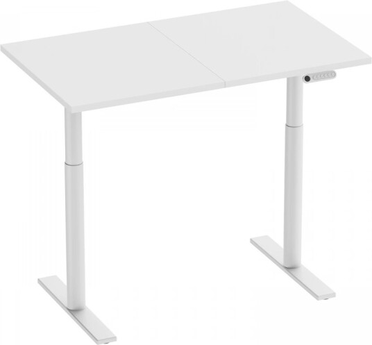 Maxmount Premium Skrivebord Hev Og Senkbart 1200x700mm Elektrisk - Hvit