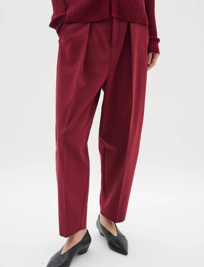 InWear Zellaiw Barrel Pant - Burgundy - 32