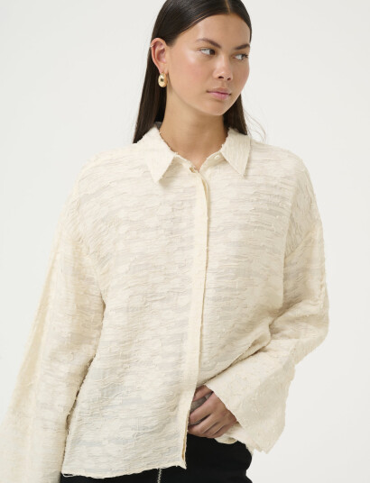 Karen By Simonsen Kbroberta Shirt - Cream - 32