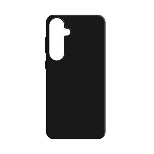 3mk Silikondeksel for Samsung Galaxy S25+ Svart