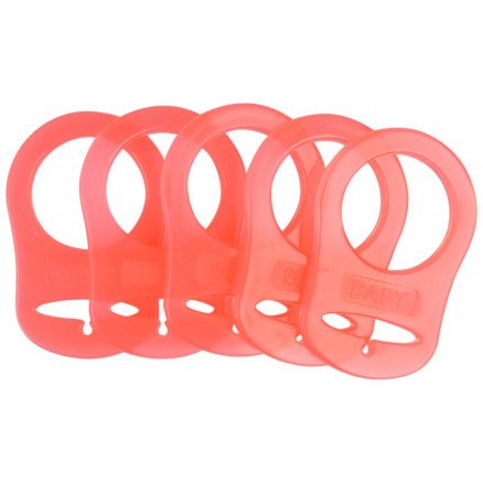 Infinity Hearts Smokkesnor Adapter Rød 5x3cm 5 stk
