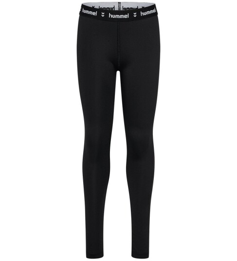 Hummel Black Pulse Mid Waist Strømpebukser 152