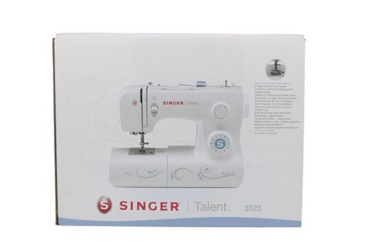 Singer Talent 3323 Symaskin med 23 Stitcher og Enkeltsikkerhetsknappehull Singer Talent 3323 Symaskin med 23 Stitcher og Enkeltsikkerhetsknappehull
