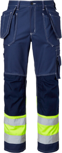 Top Swede Midjebyxa 2515 Klass 1 Marin/gul C58