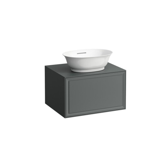 Laufen The New Classic Servantskap 575x455 mm Trafikkgrå